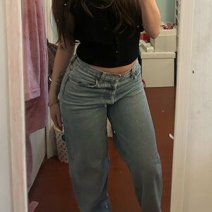 AGOLDE Low Slung Baggy Denim Jeans